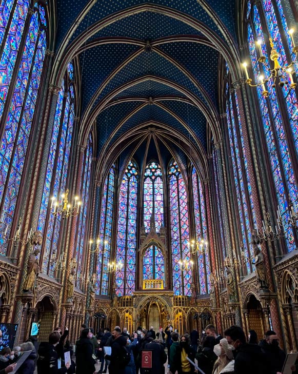 la sainte chapelle de paris
